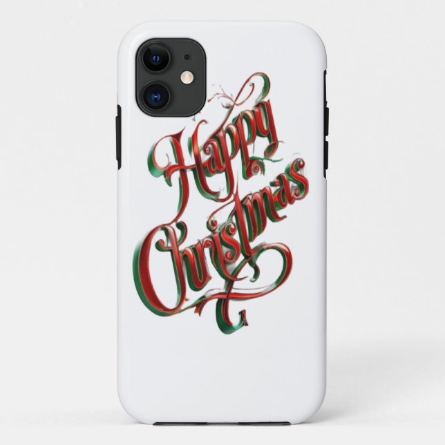 Happy Christmas  Case-Mate iPhone Case (Back)