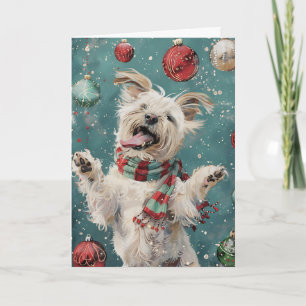 Happy Christmas Dog Card