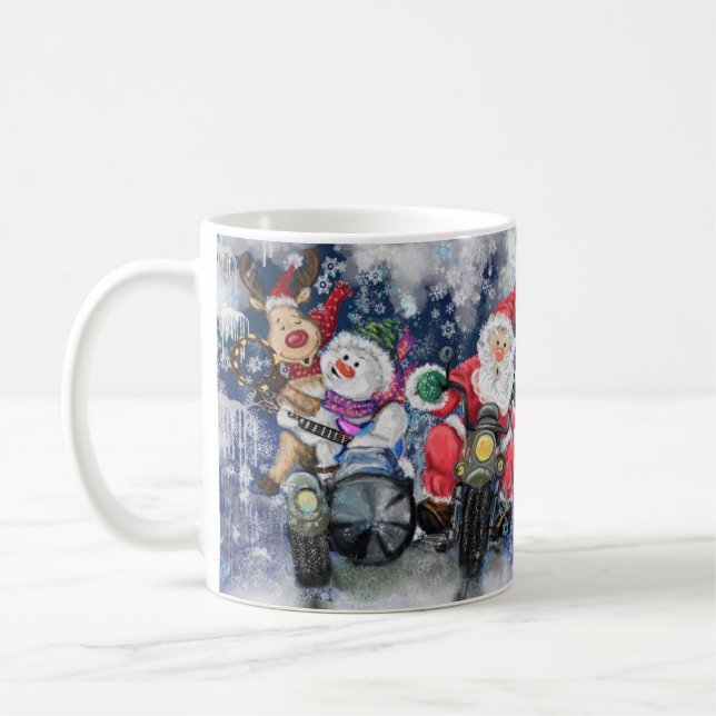 Happy Christmas Friends Coffee Mug (Left)