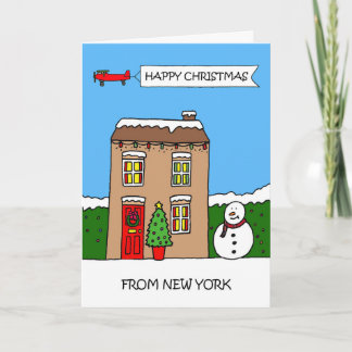 Happy Christmas From New York Holiday Card