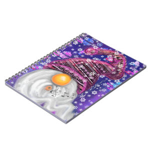 Happy Christmas Gnome Notebook Gift