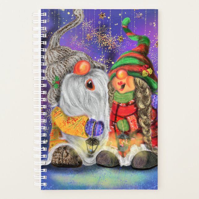Happy Christmas Gnome Planner (Front)