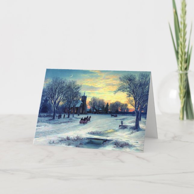 Happy Christmas Holiday Card (Front)