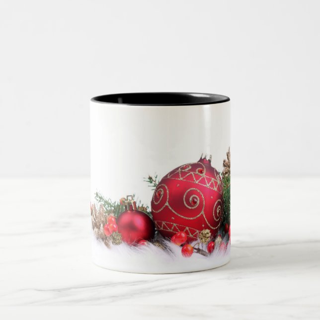 HAPPY CHRISTMAS HOLIDAY MUG (Center)