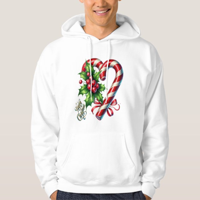 Happy Christmas ll  Hoodie (Front)