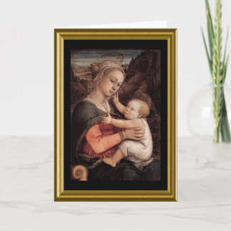 Happy Christmas - Madonna & Child Holiday Card