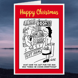 Happy Christmas Man Knows Everything Joke