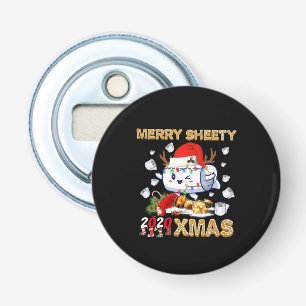 Happy Christmas Merry Sheety 2020 Xmas Bottle Opener