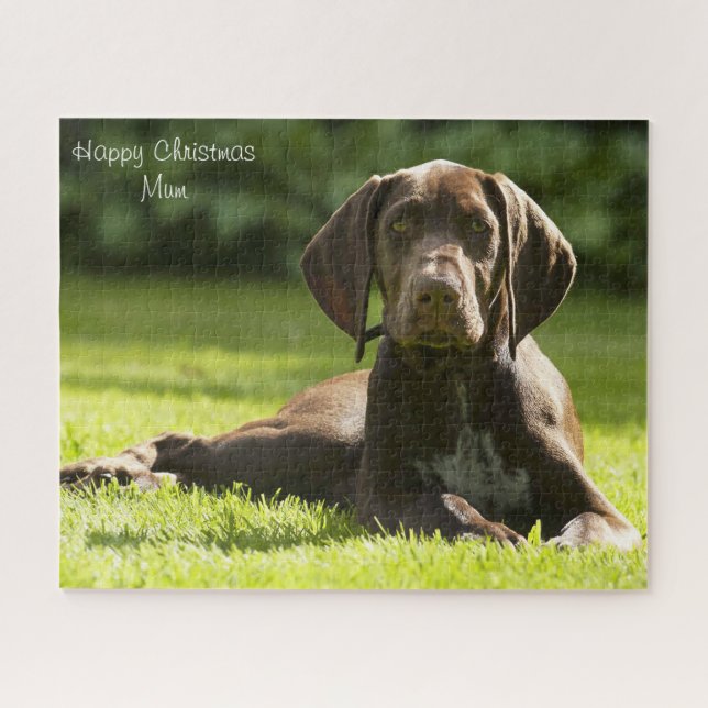 Happy Christmas Mom. Jigsaw Puzzle (Horizontal)