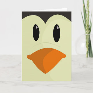Happy Christmas Penguin card - Merry Xmas