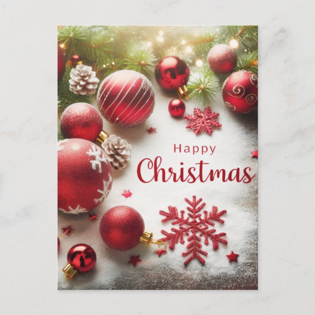 Happy Christmas Postcard (Front)