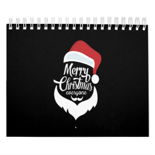 Happy Christmas   Santa Claus Say Merry Christmas Calendar
