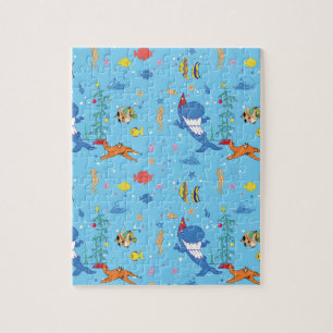 Happy Christmas Shark Jigsaw Puzzle