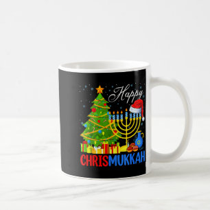 Happy Christmukkah Funny Hanukkah Christmas Happy  Coffee Mug