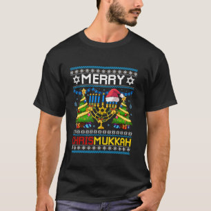 Happy Christmukkah Jewish Christmas Hanukkah Chanu T-Shirt