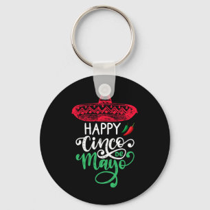Happy Cinco De Mayo Birthday To Me 5 De Mayo Viva  Key Ring