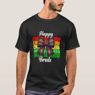 Happy Cinco De Mayo Bruh Coquette Bow Mexican sera T-Shirt