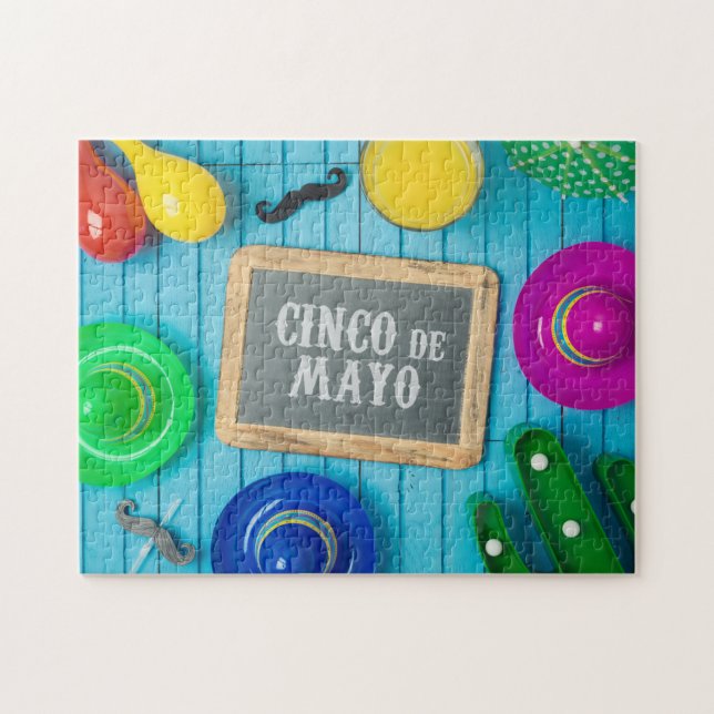 Happy Cinco De Mayo Day Cinco De Mayo Day Cinco De Jigsaw Puzzle (Horizontal)