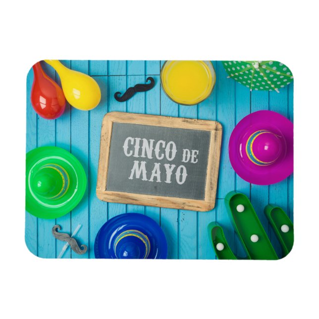 Happy Cinco De Mayo Day Cinco De Mayo Day Magnet (Horizontal)