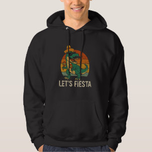 Happy Cinco De Mayo Dino T-Rex Mexican Fiesta Boys Hoodie