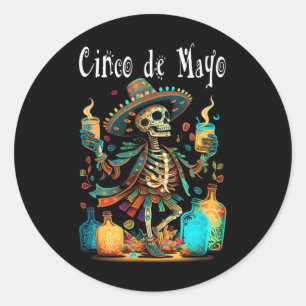Happy Cinco De Mayo Festival #14 Classic Round Sticker