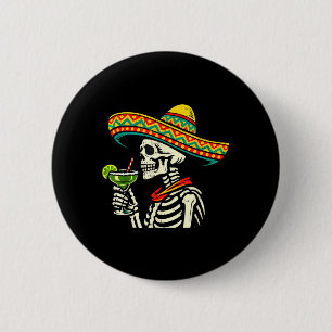 Happy Cinco de Mayo Fiesta Funny Men Mexican Party 6 Cm Round Badge