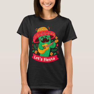 Happy cinco de mayo let's fiesta mexican party men T-Shirt