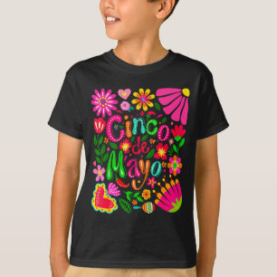 Happy cinco de mayo mexican sombrero margarita T-Shirt