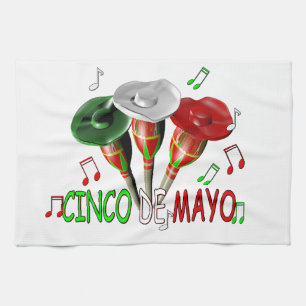 Happy Cinco de Mayo Tea Towel