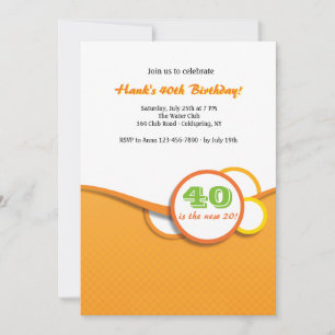 Happy Circles Invitation