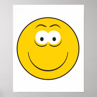 Happy Classic Face Poster