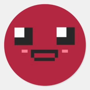 Happy Classic Round Sticker