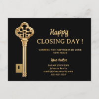 Happy Closing Day New Home Real Estate