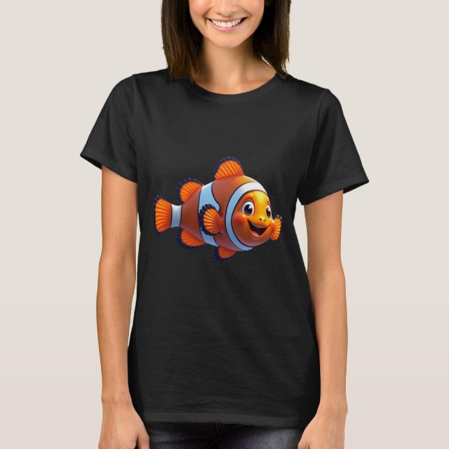 Happy clown fish T-Shirt (Front)