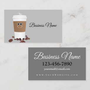 Happy Coffee Business Card