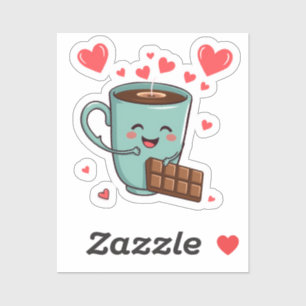 Happy Coffee & Chocolate – Cute Valentine