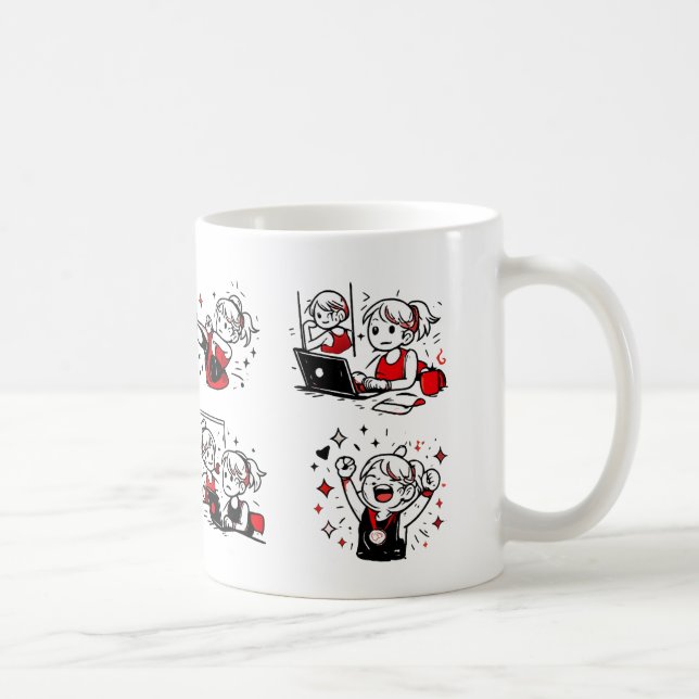 happy coffee mug (Right)