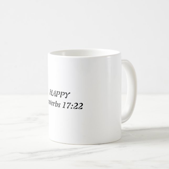 Happy  coffee mug (Front Right)