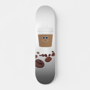 Happy Coffee Skateboard