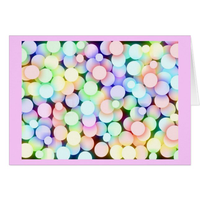 Happy Colourful Spheres (Front Horizontal)