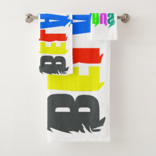 Happy Colours Belarus Bath Towel Set