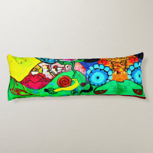 Happy colours body cushion