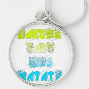 Happy Colours Hakuna Matata Hakunamatata Gift star Key Ring