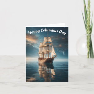 Happy Columbus Day Card
