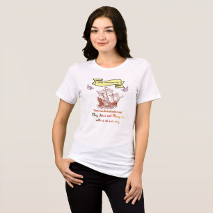 Happy Columbus Day Tri-Blend Shirt