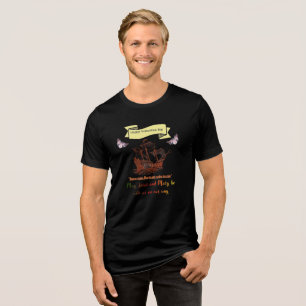 Happy Columbus Day Tri-Blend T-Shirt  Tri-Blend Shirt