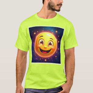 Happy Cosmic Eyes Emoji T-Shirt