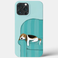 Happy Couch Dog | Cute Beagle | Fun Animal Art