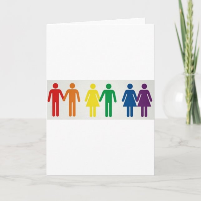 Happy couples card (Front)