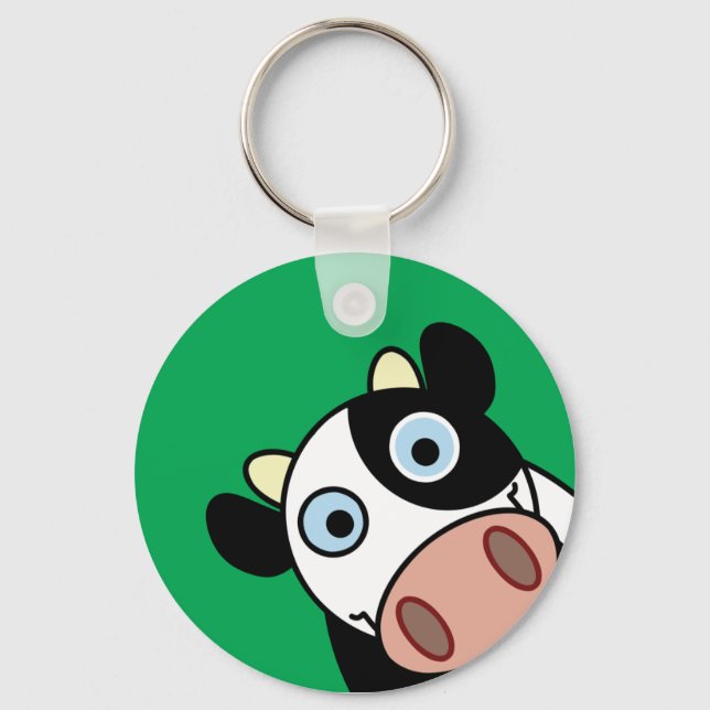 HAPPY COW KEYCHAIN (Front)